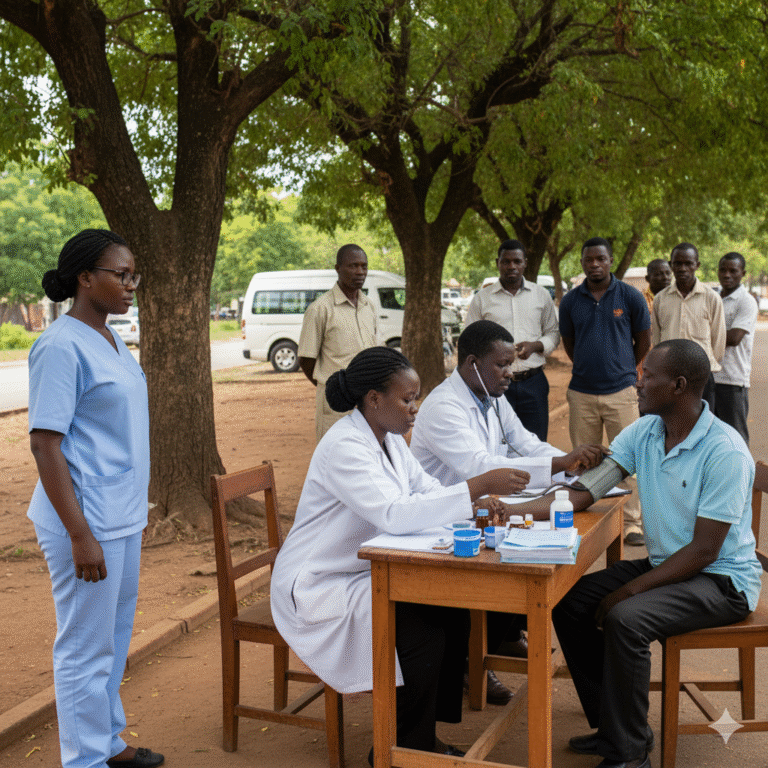A group of medical professionals